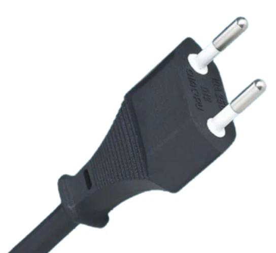 Swiss Power Cords, SN 441011 Plug, Type C, 2 Poles, SEV Certified Swiss Power Cords, SN 441011 Plug, Type C, 2 Poles, SEV Certified